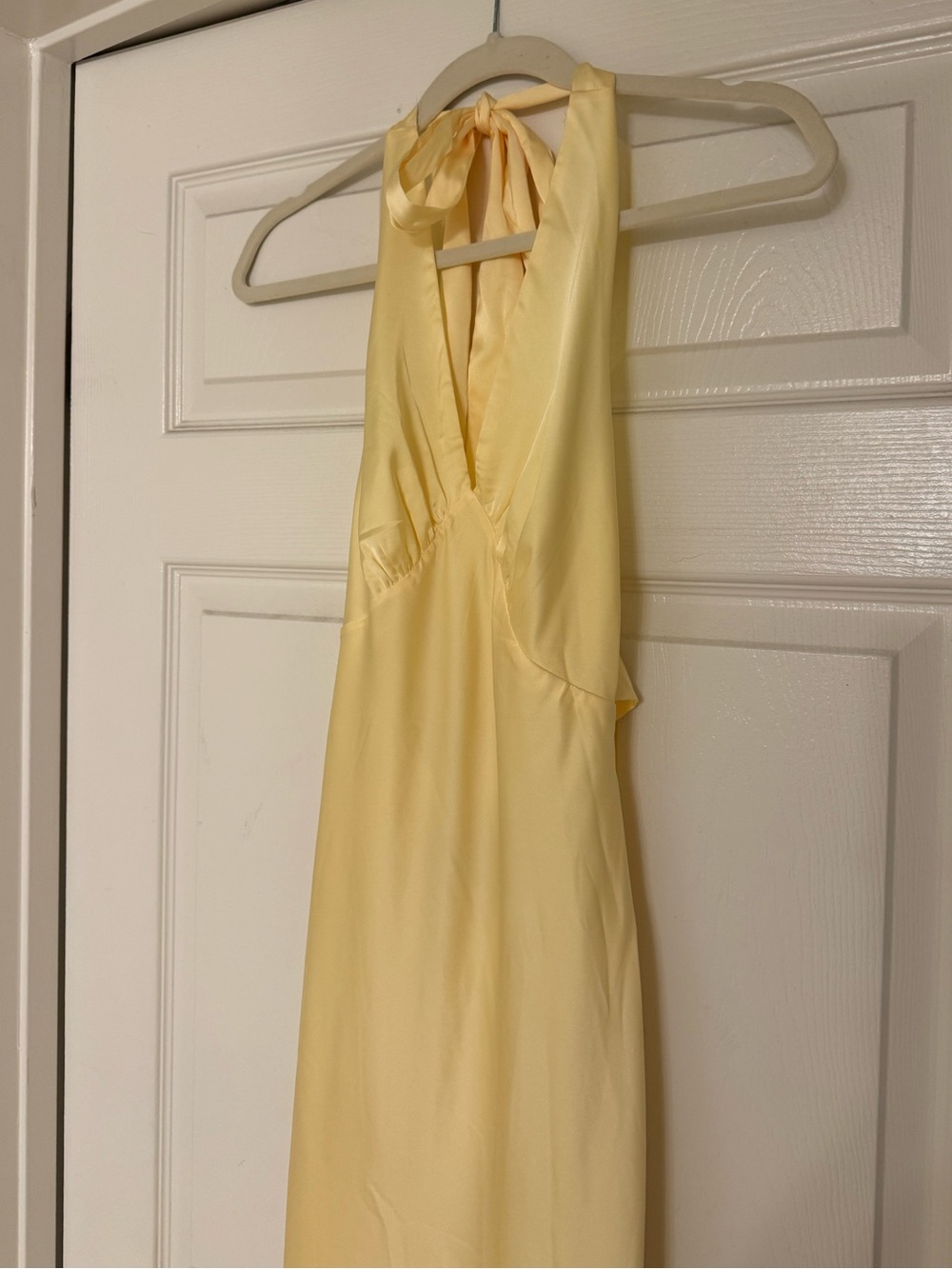 Peppermayo Halter Satin Maxi Dress - Picture 3 of 6